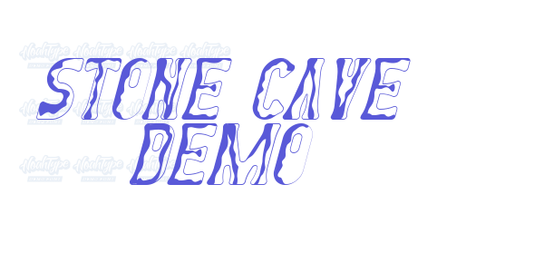 Stone Cave Demo font free