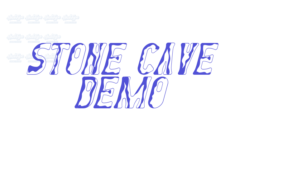 Stone Cave Demo-font-download