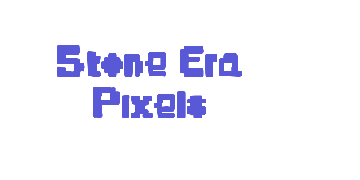 Stone Era Pixels Font Download