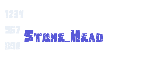 Stone_Head font free