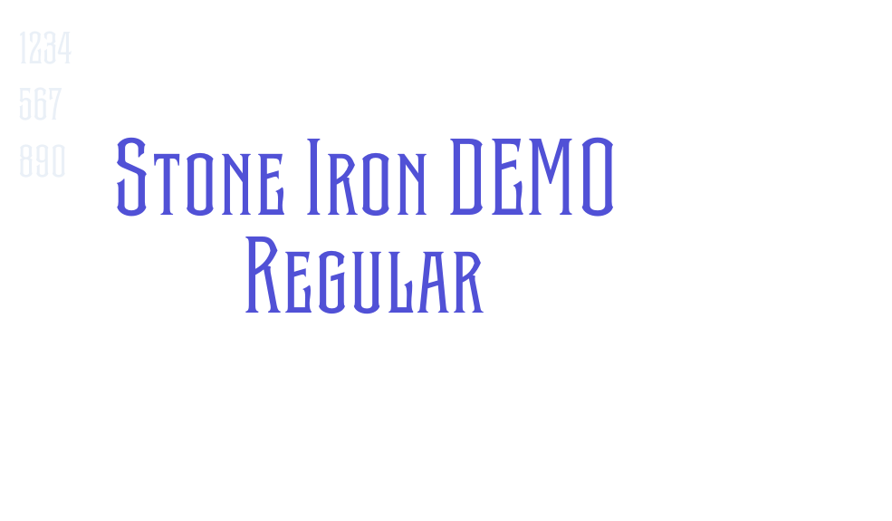 Stone Iron DEMO Regular-font-download