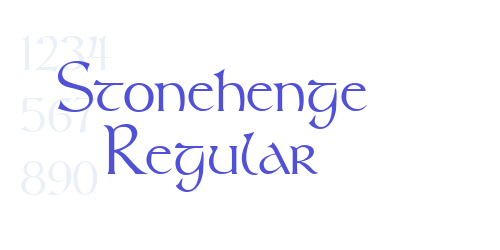 Stonehenge Regular-font-download