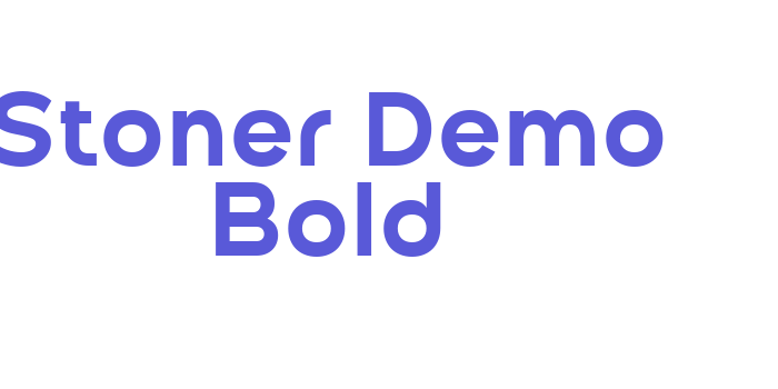 Stoner_Demo Bold Font Download