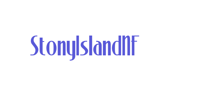 StonyIslandNF Font Download