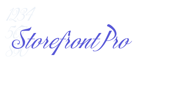 Storefront Pro font free