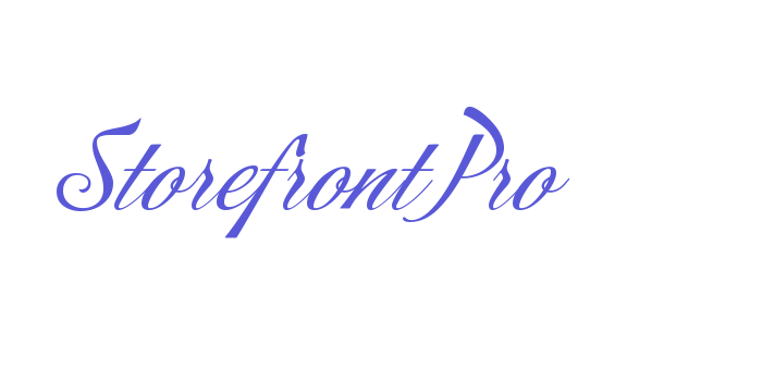 Storefront Pro Font Download