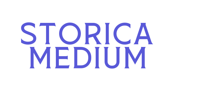 Download Storica Medium Font