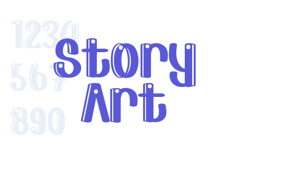 Story Art Font