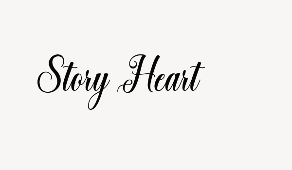 Story Heart Font