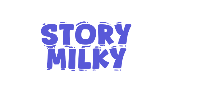 Story Milky Font Download