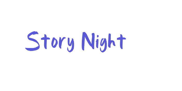 Story Night Font