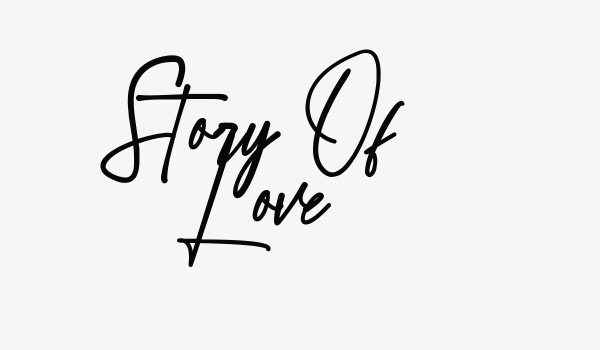 Story Of Love Font