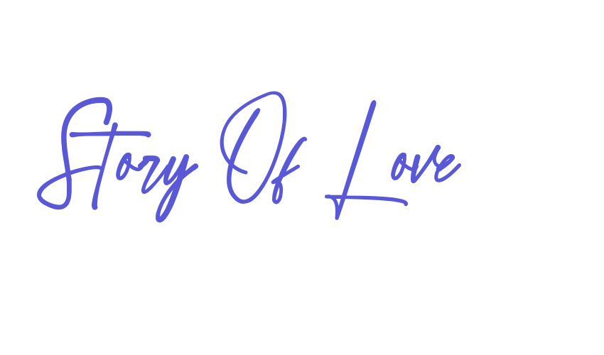 Story Of Love Font