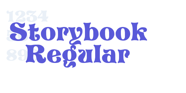 Storybook Regular font