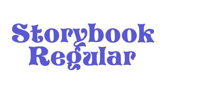 Storybook Regular Font Download