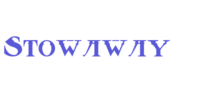 Stowaway Font Download