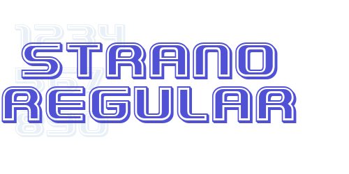 Strano Regular-font-download