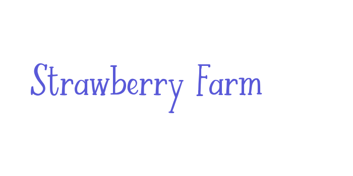 Strawberry Farm Font Download