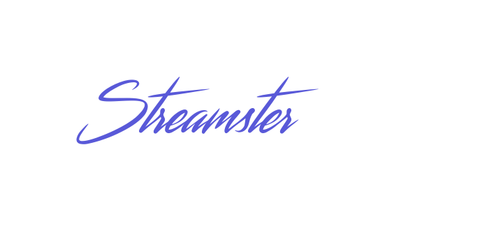 Streamster Font Download