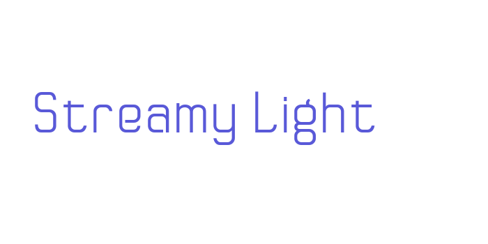 Streamy Light Font Download