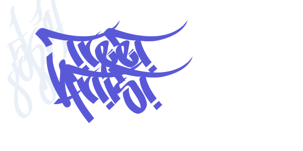 Street Artist font free