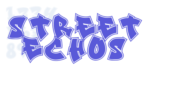 Street Echos font free