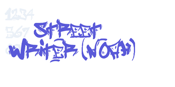 Street Writer (noah) font free