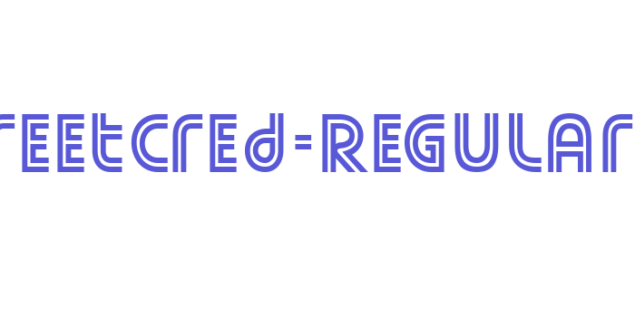 StreetCred-Regular Font Download