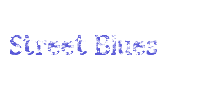 Street Blues Font