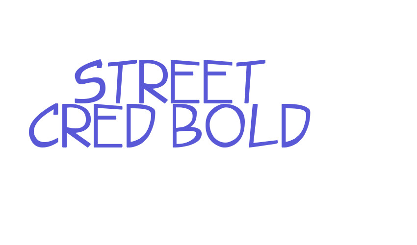 Street Cred Bold Font