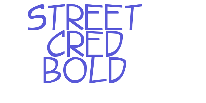 Street Cred Bold Font