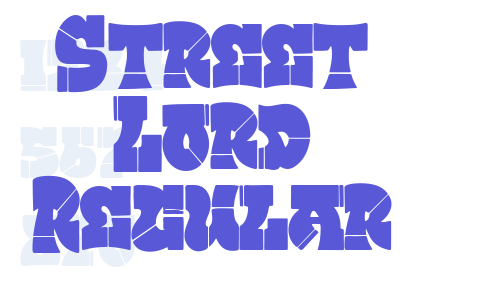 Street Lord Regular Font