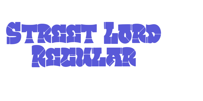 Street Lord Regular Font Download