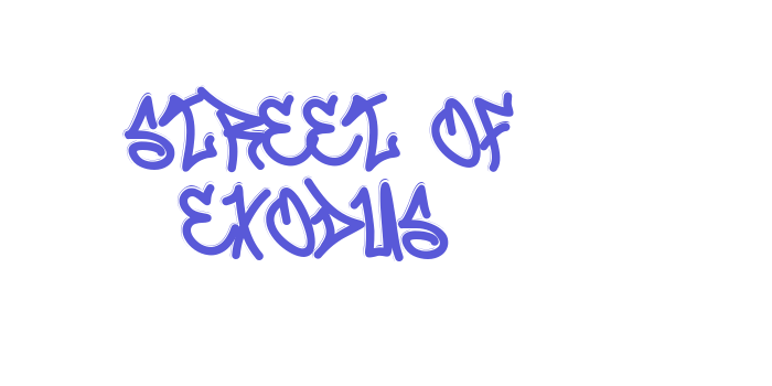 Street Of Exodus Font Download