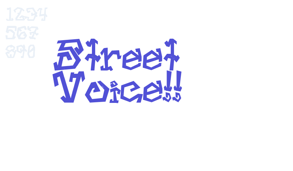 Street Voice!!-font-download