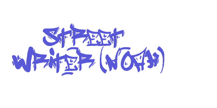 Street Writer (noah) Font Download