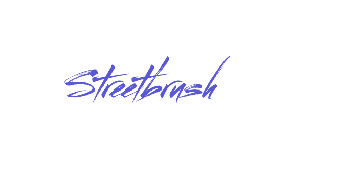 Streetbrush Font Download