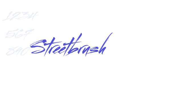 Streetbrush font download