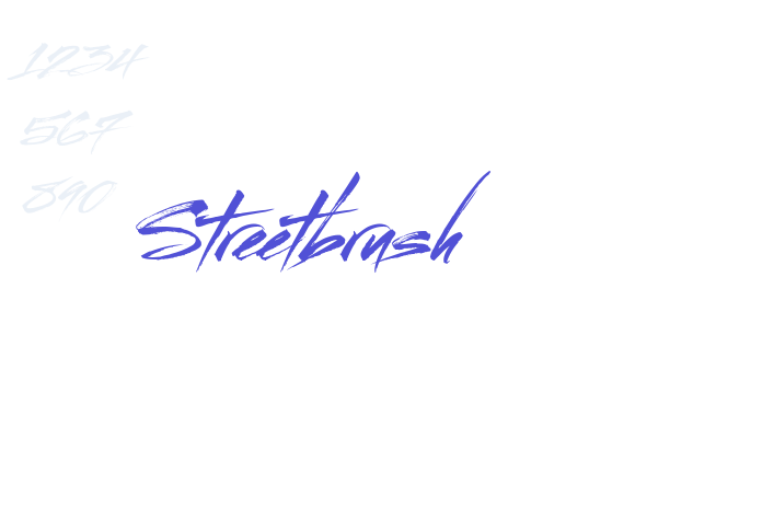 Streetbrush font download