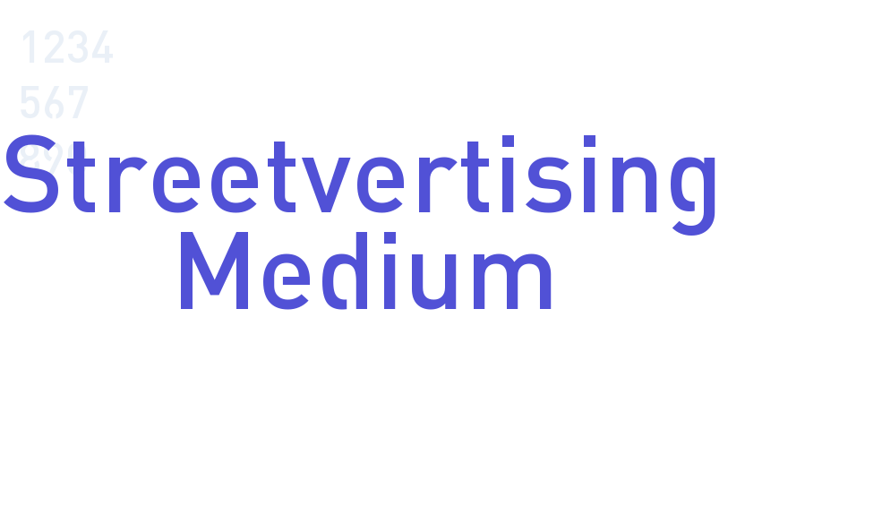 Streetvertising Medium-font-download