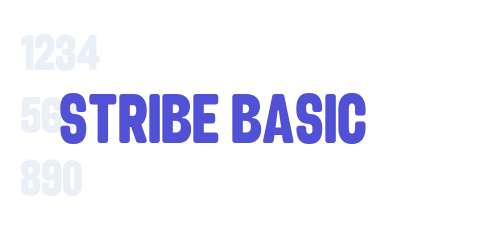 Stribe Basic-font-download