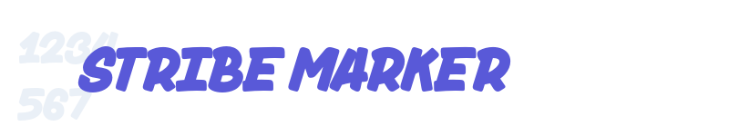 Stribe Marker-related font