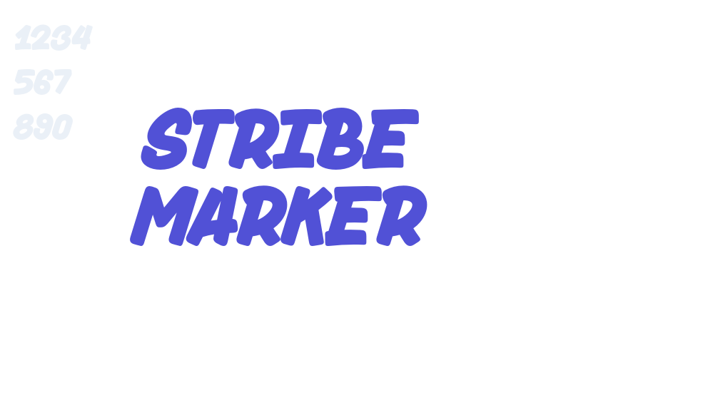 Stribe Marker-font-download