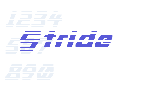 Stride Font Download