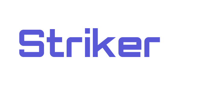 Striker Font Download