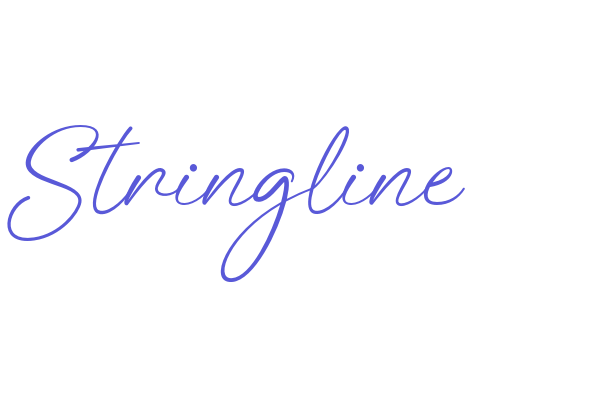 Stringline Font