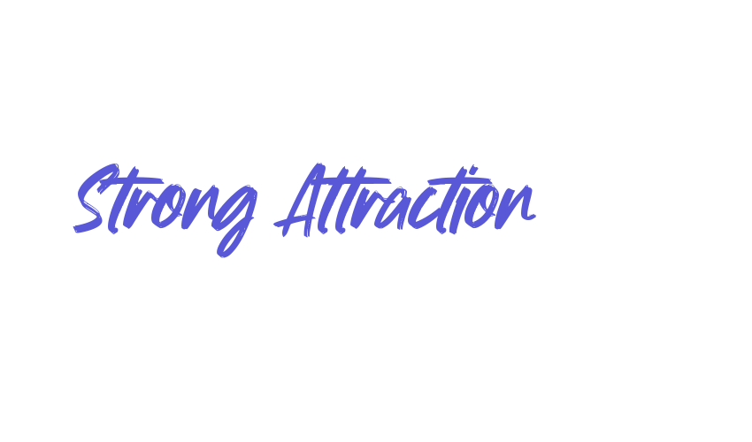 Strong Attraction Font