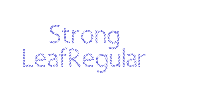 Strong LeafRegular Font Download