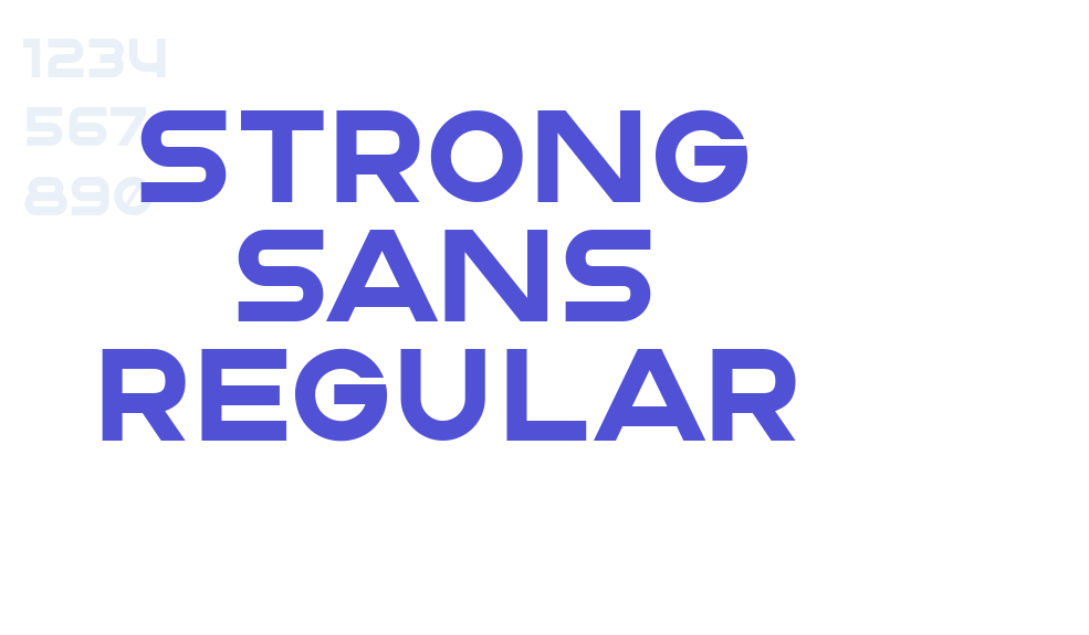 Strong Sans Regular-font-download