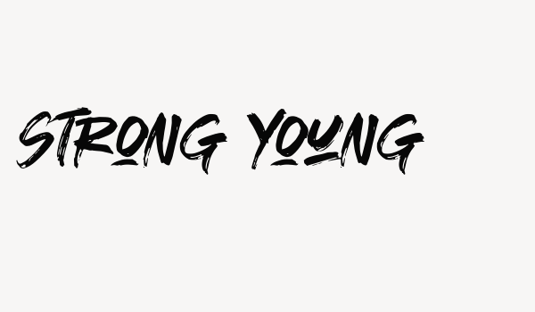 Strong Young Font